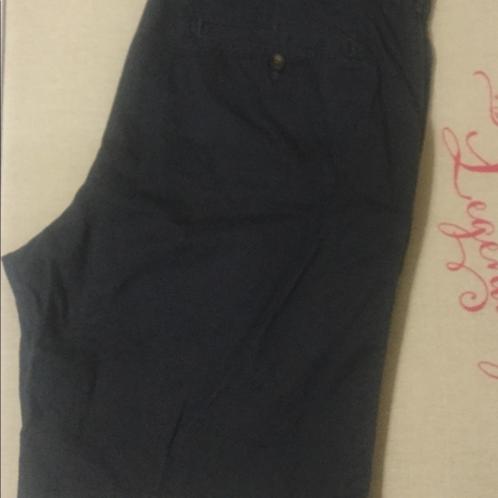 NAVY DRESS SHORTS